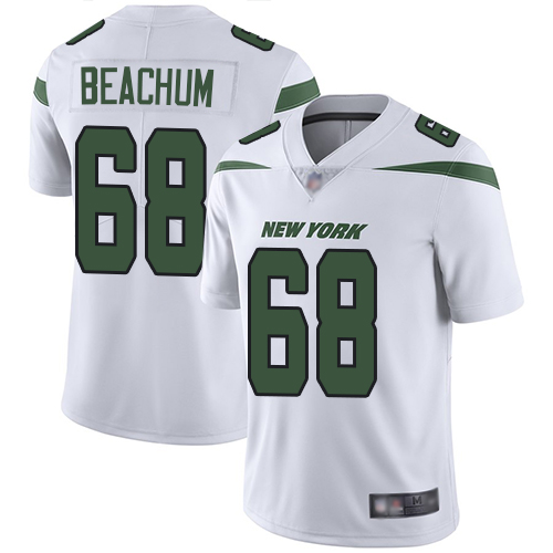 New York Jets Limited White Youth Kelvin Beachum Road Jersey NFL Football #68 Vapor Untouchable